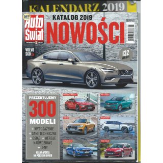 Auto Świat Katalog 2019 Nowości; 3/18 + kalendarz 2019
