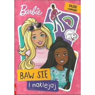 Barbie Baw się i naklejaj nr 1