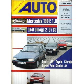 Auto International 1991 – Numer Specjalny, od którego wszystko się zaczęło