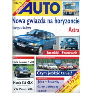 Auto International nr 5/1991 – Wielkie starcie: Opel kontra VW, debiut Jelcz-Volvo i testy japońskich hitów