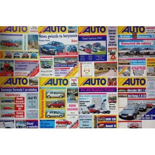 Motoryzacyjny przełom – Podsumowanie rocznika 1991 magazynu AUTO International