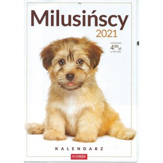 Kalendarz 2021 - milusińscy