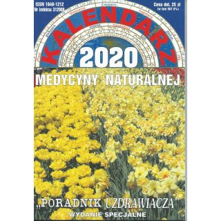 Kalendarz Medycyny Naturalnej 2020