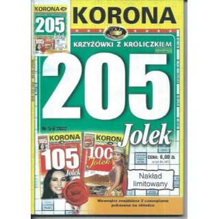 205 Jolek Krzyżówki z króliczkiem Korona 5-6/2022