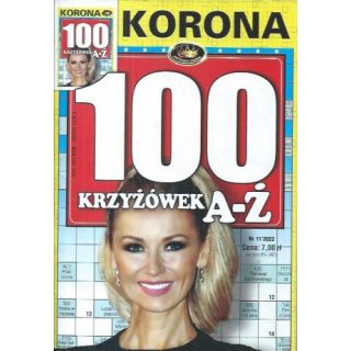 100 krzyżówek A-Ż Korona 11/2022
