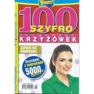 100 Szyfro Krzyżówek; Wiem; 10/2020