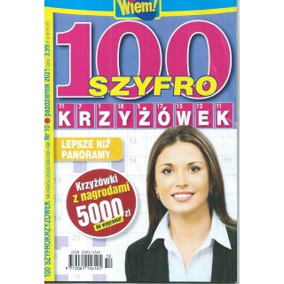 100 Szyfro Krzyżówek; Wiem; 10/2021