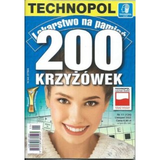 200 krzyżówek Lekarstwo na pamięć 11/2022  nr 134