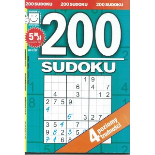 200 sudoku; 8/2021