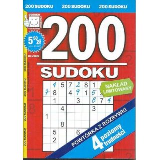200 sudoku 5/2022