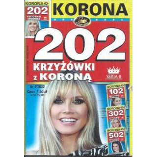 202 krzyżówki z Koroną Seria II 4/2022