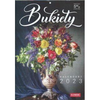 2023 Kalendarz Bukiety