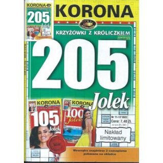 205 Jolek Krzyżówki z króliczkiem Korona 11-12/2022