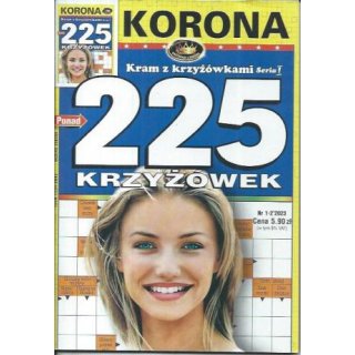 225 krzyżówek Kram z krzyżówkami Seria I Korona 1-2/2023