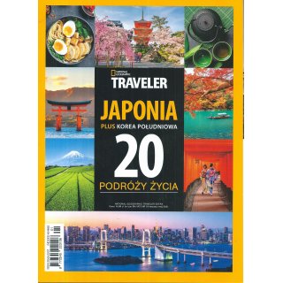 Japonia Plus Korea Południowa; Traveler Extra; National Geographic; 1/2021