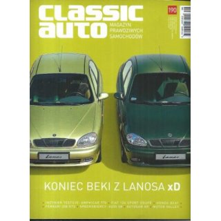 Classic Auto Nr 190 8/2022 KONIEC BEKI Z LANOSA xD