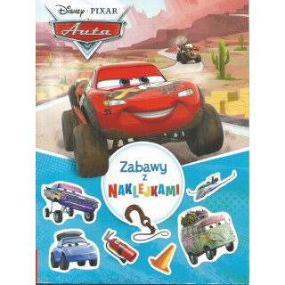 Disney Pixar Auta - Zabawy z naklejkami; Nr 107