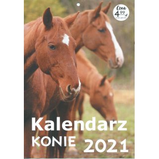Kalendarz 2021 - konie