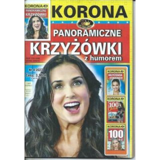 Panoramiczne krzyżówki z humorem Korona 4/2022