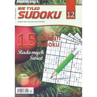 Rozrywka Nie Tylko Sudoku; 12/2021