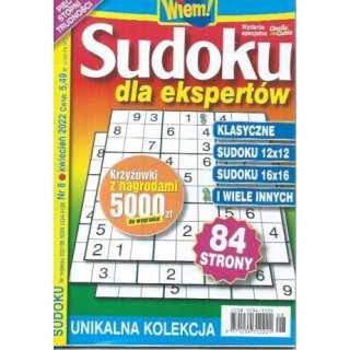 Sudoku dla ekspertów 8/2022