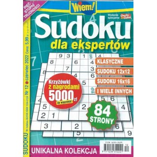Sudoku dla ekspertów 12/2022