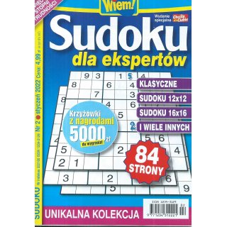 Sudoku dla ekspertów; 2/2022