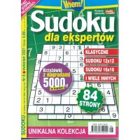 Sudoku dla ekspertów; 8/2021