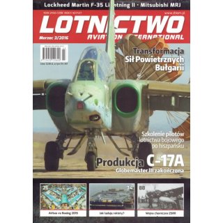 Lotnictwo Aviation International; 3/2016