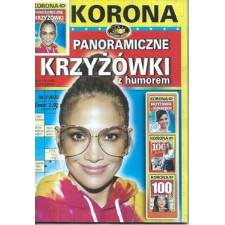 Panoramiczne krzyżówki z humorem Korona 3/2022
