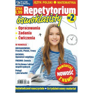 Repetytorium Ósmoklasisty - Język Polski, Matematyka; nr 2
