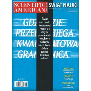 Świat Nauki; Scientific American; 8/2018; 324
