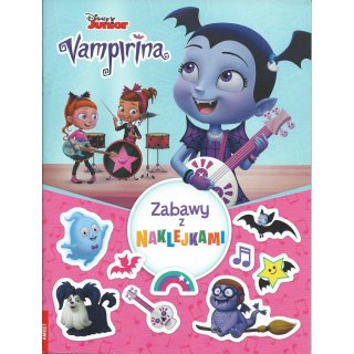 Vampirina; Disney Junior; Zabawy Z Naklejkami; nr 82