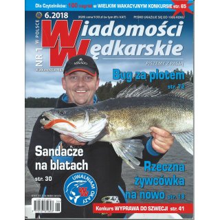 Wiadomości Wędkarskie; 6/2018; 828
